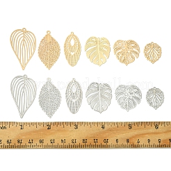 24pcs 12 Arten Messinganhänger&nbsp;KKC-FS0001-01