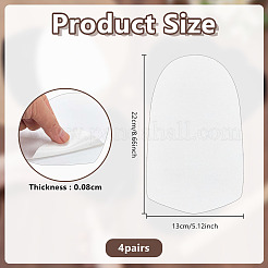 Pegatinas de suela antideslizante de poliéster&nbsp;FIND-WH0367-254