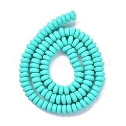 Chapelets de perle en pâte polymère manuel&nbsp;X-CLAY-N008-008G