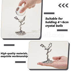 Soportes para bolas de cristal de aleación&nbsp;ODIS-WH0038-229A-P