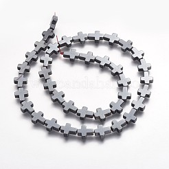 Non magnetici perle ematite sintetico fili&nbsp;X-G-P218-17-08
