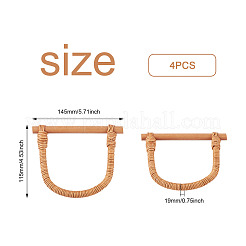 Rattan-Taschengriff&nbsp;LS-GN-TAC0003-11