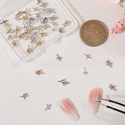 Alliage d'étoiles cabochons en strass&nbsp;MRMJ-CP0001-43C