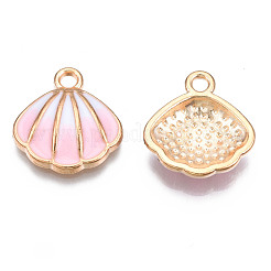 Pendentifs d'émail en alliage&nbsp;ENAM-Q446-001D-RS