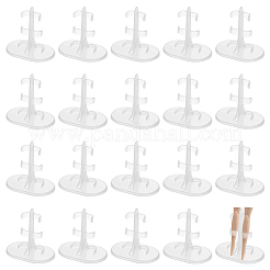 Transparente Plastikpuppen-Stehhalterung&nbsp;AJEW-WH0312-71