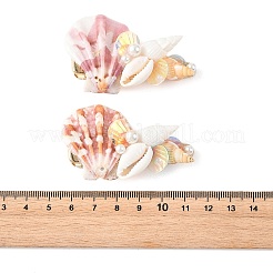 Haarspangen aus Naturmuscheln&nbsp;PHAR-TA000005