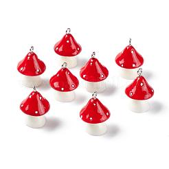 Pendenti in resina opaca&nbsp;X-RESI-T028-69D