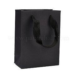 Geschenktüten aus Papier mit Henkeln aus Schleifen&nbsp;ABAG-K004-04A