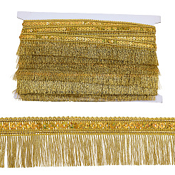 Spitzenbesatz mit Paillettenquaste&nbsp;OCOR-WH20003-78A
