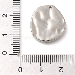 Anlaufgeschützte Anhänger aus 304 Edelstahl&nbsp;STAS-P369-07P