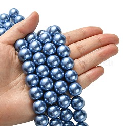 Fili di perle di vetro ecologiche&nbsp;X-HY-A008-14mm-RB015
