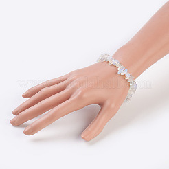 Opalite Stretch-Armbänder&nbsp;BJEW-JB03681-08