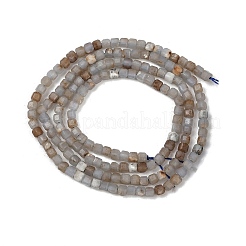 Natürliche Angelit Perlen Stränge&nbsp;G-RM2025-D45-2x2mm