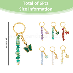 6 Stück 6 Stile&nbsp;KEYC-FH00008
