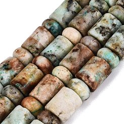 Fili di perline naturali di crisocolla e lapislazzuli&nbsp;G-Q616-09I