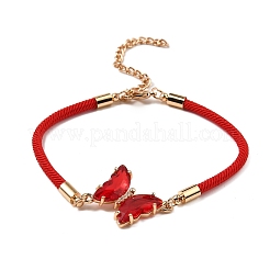 12 pz 12 colori braccialetti in poliestere&nbsp;BJEW-P340-12A-G