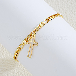 Hohle Kreuz-Charm-Armbänder aus Legierung&nbsp;WG9D531-01