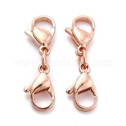 Karabinerverschlüsse aus Edelstahl 304&nbsp;STAS-WH0026-07B-RG
