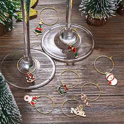 30pcs 15 pendentifs en émail en alliage de style&nbsp;PALLOY-SC0003-94
