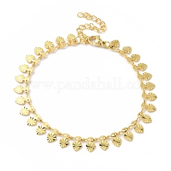 Gliederkettenarmband aus Messing für Damen&nbsp;BJEW-A124-01G