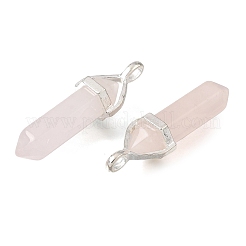 Natürlichen Rosenquarz Anhänger&nbsp;G-H360-01S-11
