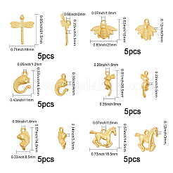 30pcs 6 Arten Legierungsanhänger&nbsp;FIND-CA0007-27