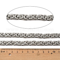 201 chaînes byzantines en acier inoxydable&nbsp;SA-E001-14P-04