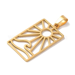Pendentifs en acier inoxydable 304&nbsp;STAS-U010-14G