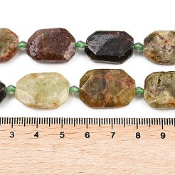 Natürlichen grünen Granat Perlen Stränge&nbsp;G-B125-P24-01