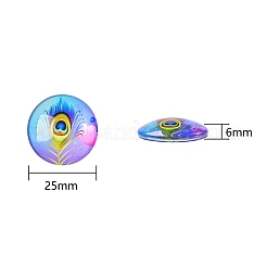 Cabochon in vetro flatback 70 pz per progetti fai da te&nbsp;GGLA-SZ0001-33C