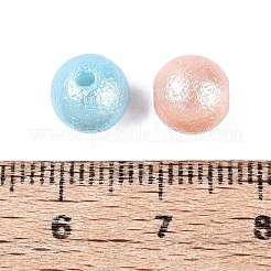 Perles acryliques opaques texturées&nbsp;OACR-N160-01A