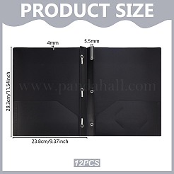 Cartelle portadocumenti in plastica pp&nbsp;AJEW-WH0455-415A