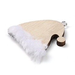 Weihnachtsanhänger aus unfertigem Holz&nbsp;WOOD-D026-01D
