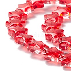Perle di vetro trasparente filo&nbsp;GLAA-K057-01D