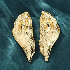 Clous d'oreilles en laiton&nbsp;EJEW-Q015-19G