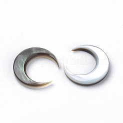 Labbro nero cabochon shell&nbsp;X-SHEL-S267-04A