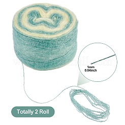 Segmentgefärbtes Strickgarn&nbsp;DIY-TAC0033-03D