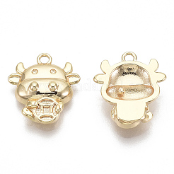 Messing Anhänger & Charms&nbsp;KK-S356-004-NF