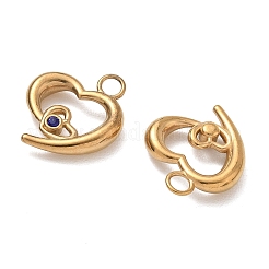 Colgantes de rhinestone de acero inoxidable 304&nbsp;RB-CBAD60D-10G-02
