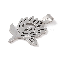 Pendentifs en acier inoxydable 201 anti-ternissement&nbsp;STAS-A094-21P