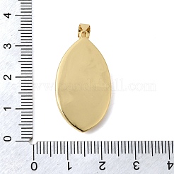 Messingpflaster klare Zirkonia Anhänger&nbsp;KK-L267-04G