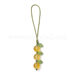 4 colgante de piedra mixta para decoración de accesorios móviles.&nbsp;HJEW-TA00421