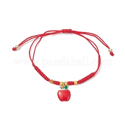 Braccialetti di fascino della lega dello smalto&nbsp;BJEW-JB12519-01