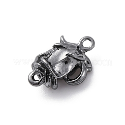 Rack-Plating-Legierungsverbinder-Charms&nbsp;PALLOY-V002-06B-01
