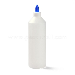 Squeeze-Gewürzflaschen aus Kunststoff mit Spitzenkappe, weiß, 6x22 cm