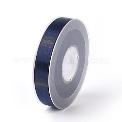 Doppelseitige Polyester-Satinbänder, Preußischblau, 5/8 Zoll (16 mm), etwa 100 yards / Rolle (91.44 m / Rolle)