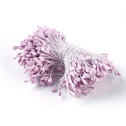 Noyau de fleur de calcaire mat écologique, Prune, 58~62x3~4.5mm, environ 400~500 pcs / paquet