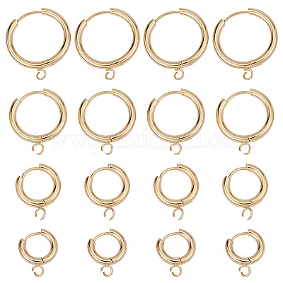 Gold Plated Earring Hooks, Gold Leverback Earrings, Earring Blanks, Lever  Back Ear Wires -  Denmark