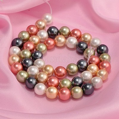 Shell perle perline colorate fili&nbsp;BSHE-S605-8mm-M-1