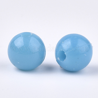 Perles en plastique&nbsp;X-KY-Q051-01A-M-1